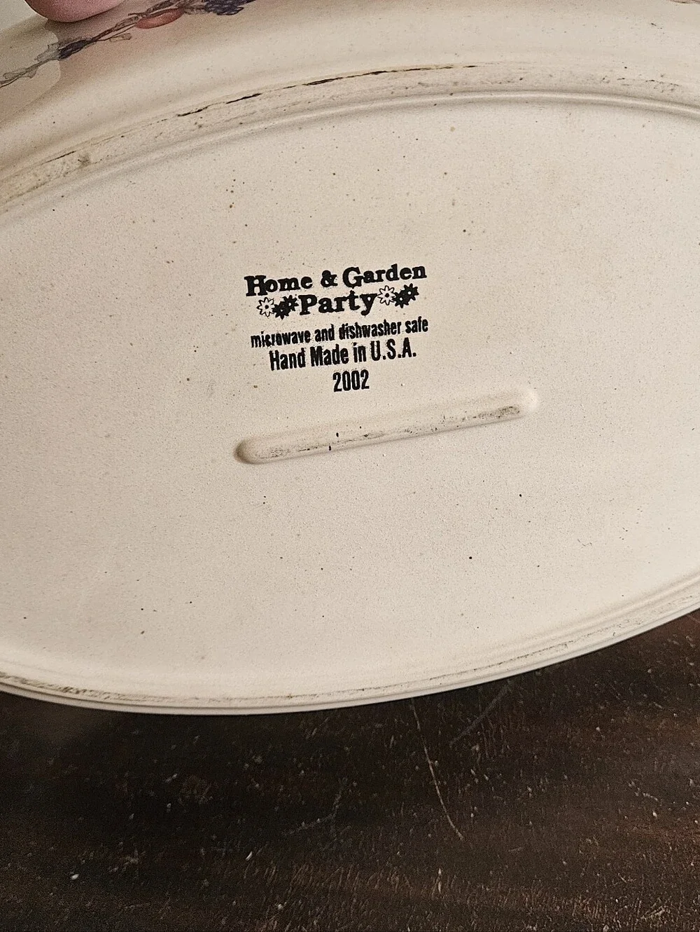 Home & Garden Party noticeable dish